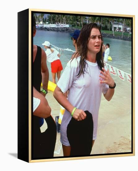 Brooke Shields-null-Framed Stretched Canvas