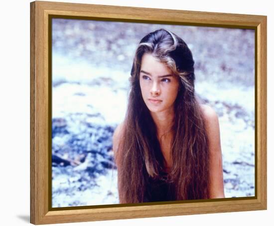 Brooke Shields-null-Framed Stretched Canvas