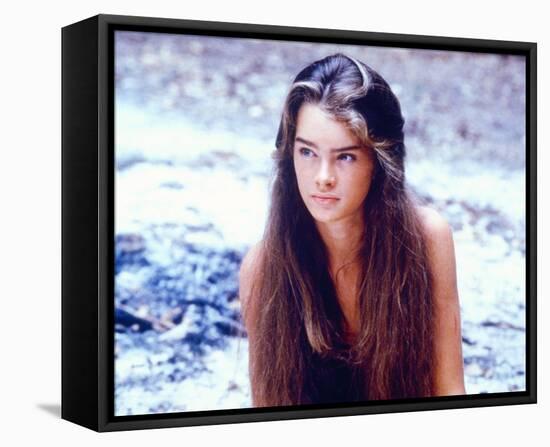 Brooke Shields-null-Framed Stretched Canvas