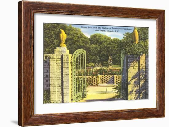 Brookgreen Gardens, Myrtle Beach-null-Framed Art Print