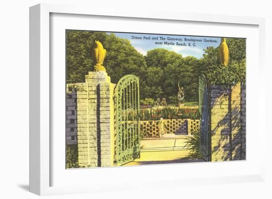 Brookgreen Gardens, Myrtle Beach-null-Framed Art Print