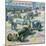 Brooklands Heyday-Clive Metcalfe-Mounted Giclee Print