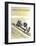 Brooklands, Waybridge - Dave Thompson Contemporary Travel Print-Dave Thompson-Framed Art Print