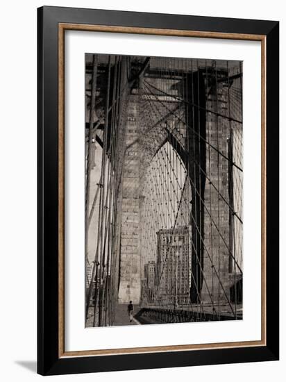Brooklyn Abstract-Pete Kelly-Framed Giclee Print