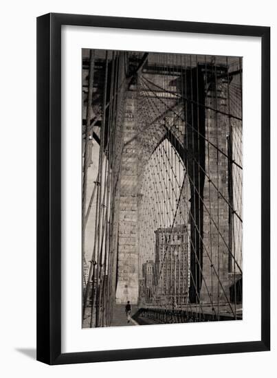 Brooklyn Abstract-Pete Kelly-Framed Giclee Print