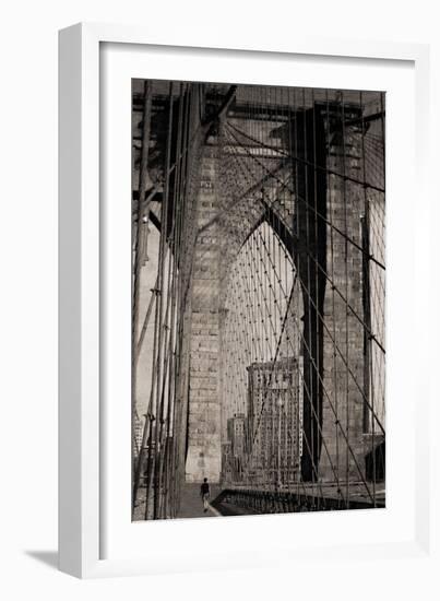 Brooklyn Abstract-Pete Kelly-Framed Giclee Print