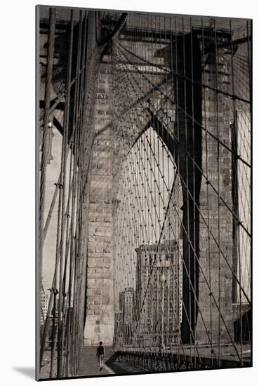 Brooklyn Abstract-Pete Kelly-Mounted Giclee Print