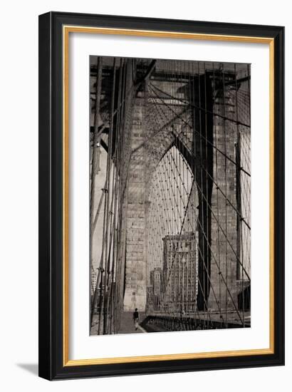 Brooklyn Abstract-Pete Kelly-Framed Giclee Print