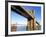 Brooklyn and Manhattan Bridges-Alan Schein-Framed Photographic Print