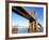 Brooklyn and Manhattan Bridges-Alan Schein-Framed Photographic Print