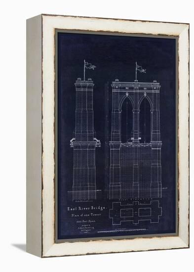 Brooklyn Bridge 1867-Tina Lavoie-Framed Premier Image Canvas