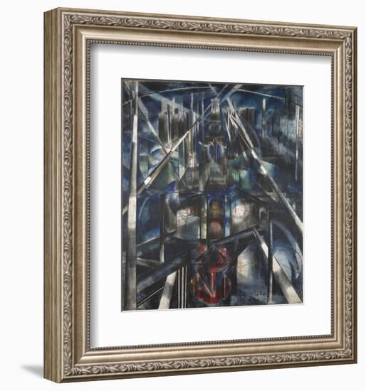 Brooklyn Bridge, 1919-20-Joseph Stella-Framed Art Print