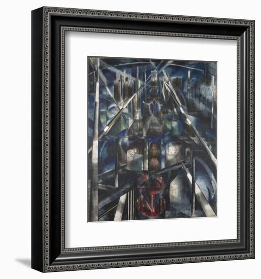 Brooklyn Bridge, 1919-20-Joseph Stella-Framed Art Print