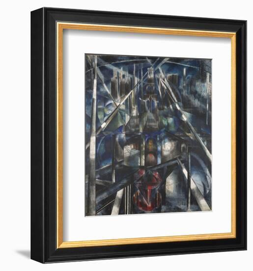 Brooklyn Bridge, 1919-20-Joseph Stella-Framed Art Print