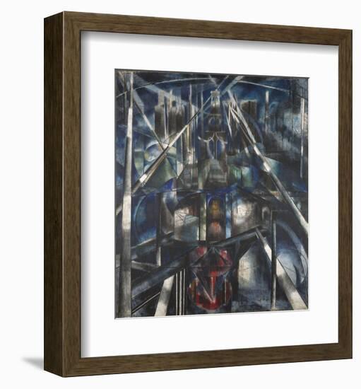 Brooklyn Bridge, 1919-20-Joseph Stella-Framed Art Print