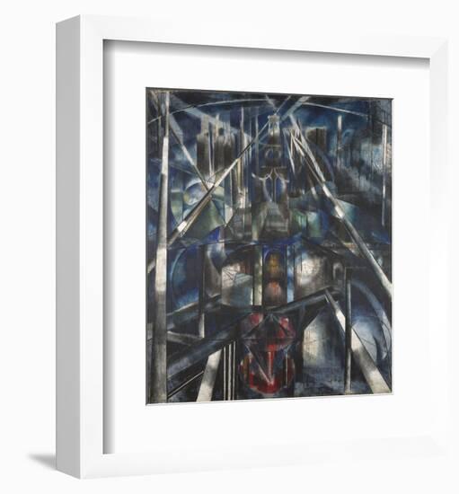 Brooklyn Bridge, 1919-20-Joseph Stella-Framed Art Print