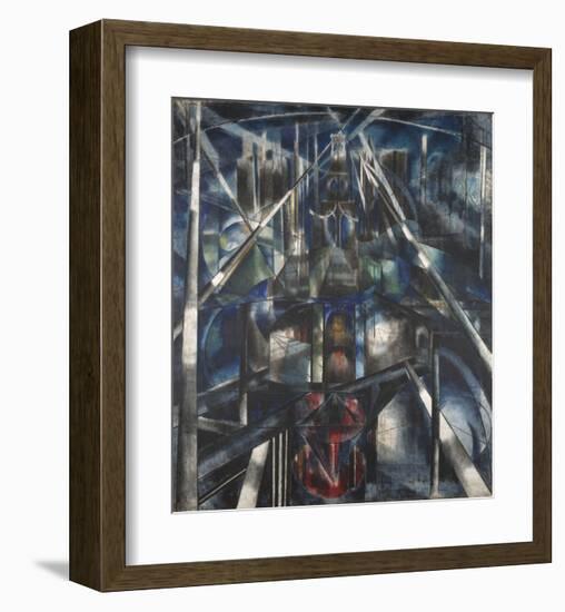 Brooklyn Bridge, 1919-20-Joseph Stella-Framed Art Print