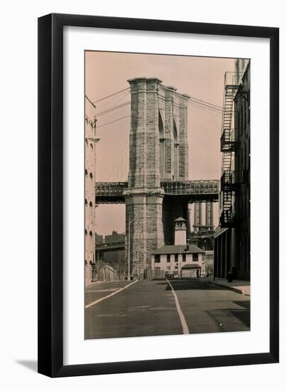 Brooklyn Bridge, 2013-Anthony Butera-Framed Photographic Print