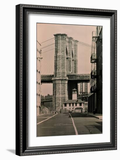 Brooklyn Bridge, 2013-Anthony Butera-Framed Photographic Print