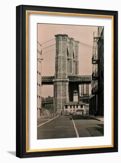 Brooklyn Bridge, 2013-Anthony Butera-Framed Photographic Print