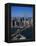 Brooklyn Bridge and East River, NYC-Mark Gibson-Framed Premier Image Canvas