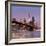 Brooklyn Bridge and Lower Manhattan skyline at dawn City-Ed Hasler-Framed Photographic Print