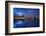 Brooklyn Bridge and Manhattan Skyline at Dusk, New York City, New York-Karen Deakin-Framed Photographic Print