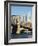 Brooklyn Bridge and Manhattan Skyline, New York City, New York, USA-Amanda Hall-Framed Photographic Print