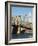 Brooklyn Bridge and Manhattan Skyline, New York City, New York, USA-Amanda Hall-Framed Photographic Print