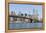 Brooklyn Bridge and Manhattan skyline, New York City, United States of America, North America-Fraser Hall-Framed Premier Image Canvas