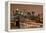 Brooklyn Bridge and Manhattan Skyline, New York City-Paul Souders-Framed Premier Image Canvas