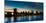 Brooklyn Bridge and Manhattan Skyline, NY, NY at Sunset-null-Mounted Photographic Print