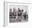 Brooklyn Bridge and Manhattan Skyline-Alan Schein-Framed Art Print