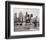 Brooklyn Bridge and Manhattan Skyline-Alan Schein-Framed Art Print