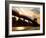 Brooklyn Bridge and Skyline, Manhattan, New York City-Sabine Jacobs-Framed Photographic Print