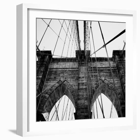 Brooklyn Bridge II-Nicholas Biscardi-Framed Photographic Print