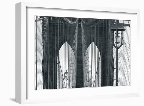 Brooklyn Bridge III-Tony Koukos-Framed Giclee Print