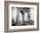 Brooklyn Bridge in Verichrome-Evan Morris Cohen-Framed Photographic Print