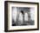 Brooklyn Bridge in Verichrome-Evan Morris Cohen-Framed Photographic Print