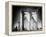 Brooklyn Bridge, Manhattan, New York, White Frame, Full Size Photography-Philippe Hugonnard-Framed Stretched Canvas