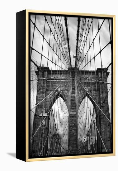Brooklyn Bridge Mood-Jessica Jenney-Framed Premier Image Canvas