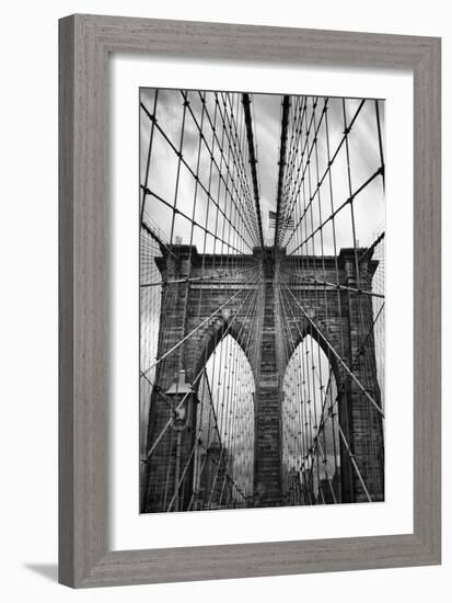 Brooklyn Bridge Mood-Jessica Jenney-Framed Photographic Print