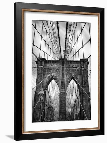 Brooklyn Bridge Mood-Jessica Jenney-Framed Photographic Print