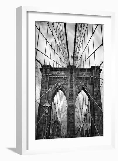 Brooklyn Bridge Mood-Jessica Jenney-Framed Photographic Print