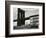 Brooklyn Bridge, New York, 1946-Brett Weston-Framed Photographic Print