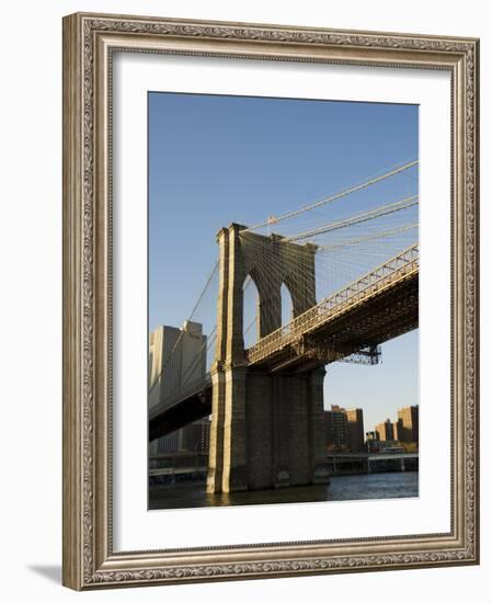 Brooklyn Bridge, New York City, New York, USA-R H Productions-Framed Photographic Print