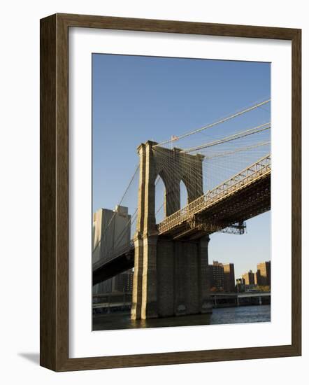 Brooklyn Bridge, New York City, New York, USA-R H Productions-Framed Photographic Print