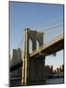 Brooklyn Bridge, New York City, New York, USA-R H Productions-Mounted Photographic Print
