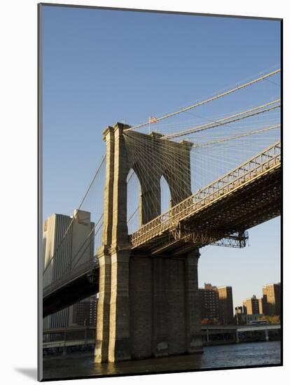 Brooklyn Bridge, New York City, New York, USA-R H Productions-Mounted Photographic Print