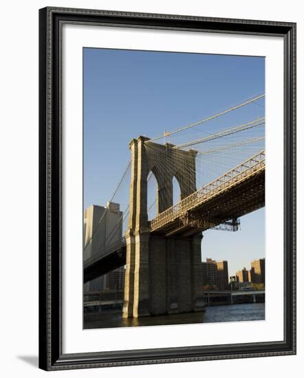 Brooklyn Bridge, New York City, New York, USA-R H Productions-Framed Photographic Print